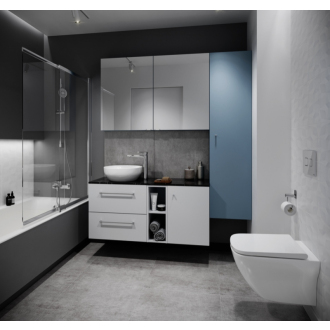 Cersanit Larga SET B333 WC hrana CO sedátko slim duro SC EO S701-473