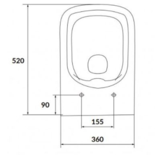 Cersanit Larga SET B333 WC hrana CO sedátko slim duro SC EO S701-473