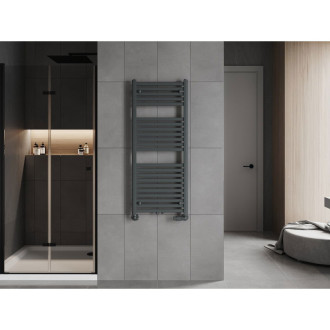 Kúpeľňový radiátor Mexen Hades 1200 x 500 mm, 570 W, antracit - W104-1200-500-00-66