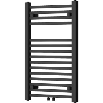 Kúpeľňový radiátor Mexen Plutón 800 x 500 mm, 410 W, čierny - W106-0800-500-00-70