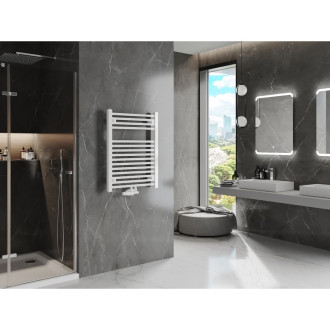 Kúpeľňový radiátor Mexen Plutón 800 x 600 mm, 476 W, biely - W106-0800-600-00-20