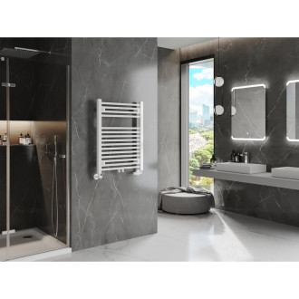 Kúpeľňový radiátor Mexen Plutón 800 x 600 mm, 476 W, biely - W106-0800-600-00-20