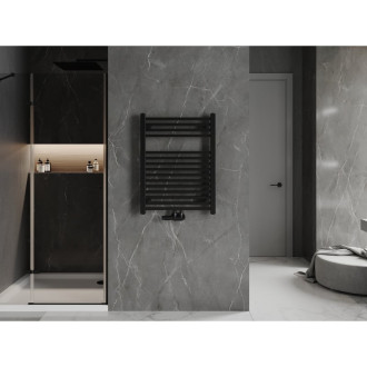 Kúpeľňový radiátor Mexen Plutón 800 x 600 mm, 476 W, čierny - W106-0800-600-00-70