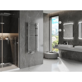 Kúpeľňový radiátor Mexen Plutón 1200 x 500 mm, 493 W, chróm - W106-1200-500-00-01