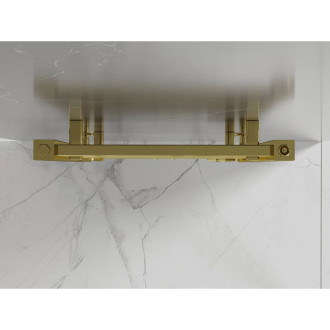 Kúpeľňový radiátor Mexen Plutón 1200 x 500 mm, 493 W, zlatý - W106-1200-500-00-50