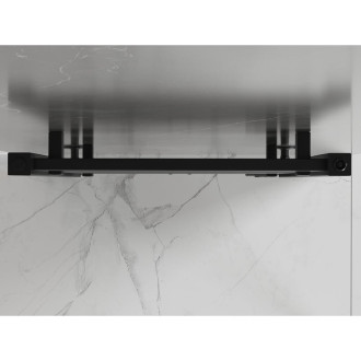 Kúpeľňový radiátor Mexen Plutón 1200 x 600 mm, 726 W, čierny - W106-1200-600-00-70