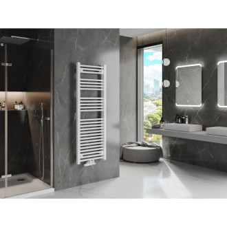 Kúpeľňový radiátor Mexen Plutón 1450 x 500 mm, 721 W, biely - W106-1450-500-00-20