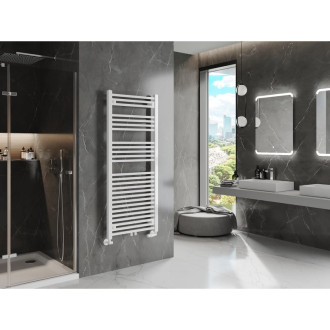 Kúpeľňový radiátor Mexen Plutón 1450 x 600 mm, 835 W, biely - W106-1450-600-00-20