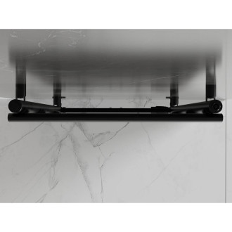 Kúpeľňový radiátor Mexen Jowisz 1200 x 600 mm, 594 W, čierny - W107-1200-600-00-70