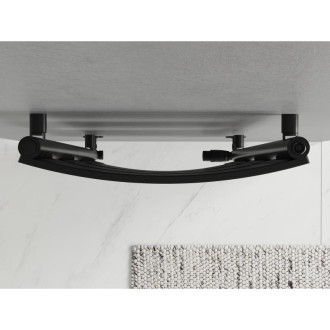 Kúpeľňový radiátor Mexen Bachus 1200 x 500 mm, 619 W, čierny - W109-1200-500-00-70