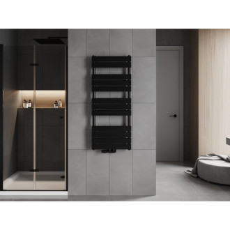 Kúpeľňový radiátor Mexen Ceres 1200 x 500 mm, 610 W, čierny - W111-1200-500-00-70