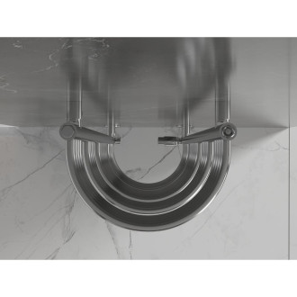 Kúpeľňový radiátor Mexen Eros 1200 x 318 mm, 332 W, chróm - W112-1200-318-00-01