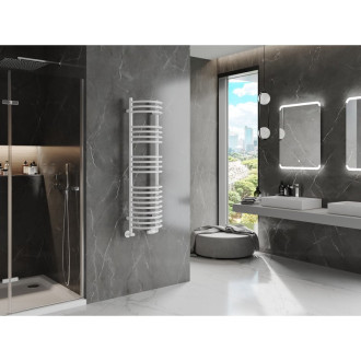 Kúpeľňový radiátor Mexen Eros 1200 x 318 mm, 421 W, biely - W112-1200-318-00-20