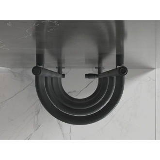 Kúpeľňový radiátor Mexen Eros 1200 x 318 mm, 421 W, antracit - W112-1200-318-00-66