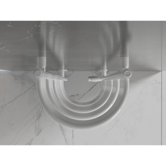 Kúpeľňový radiátor Mexen Eros 1600 x 318 mm, 551 W, biely - W112-1600-318-00-20