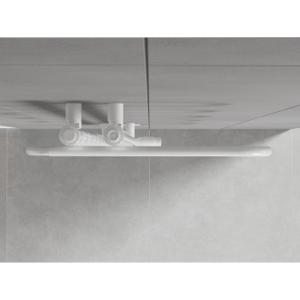 Dekoratívny kúpeľňový radiátor Mexen Kiso 1250 x 500 mm, 256 W, biely - W114-1250-500-00-20