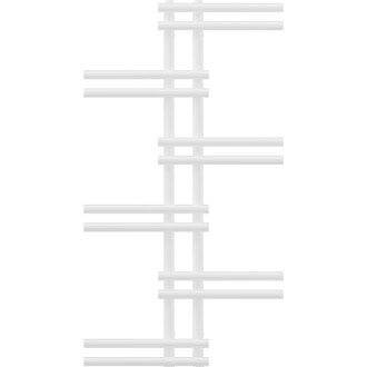 Dekoratívny kúpeľňový radiátor Mexen Jari 1005 x 550 mm, 339 W, biely - W115-1005-550-00-20