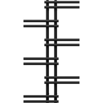 Dekoratívny kúpeľňový radiátor Mexen Jari 1005 x 550 mm, 339 W, čierny - W115-1005-550-00-70