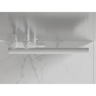 Dekoratívny kúpeľňový radiátor Mexen Jukon 988 x 500 mm, 461 W, biely - W116-0988-500-00-20