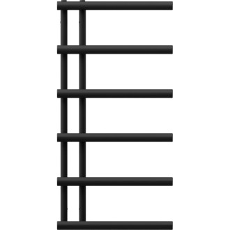 Dekoratívny kúpeľňový radiátor Mexen Jukon 988 x 500 mm, 461 W, čierny - W116-0988-500-00-70