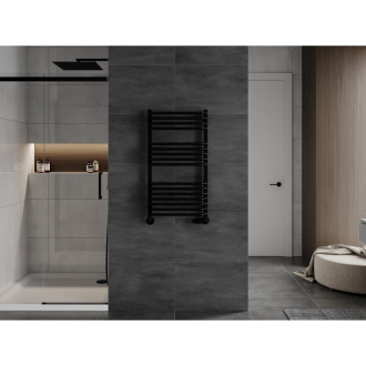 Kúpeľňový radiátor Mexen Apollo 860 x 450 mm, 424 W, čierny - W117-0860-450-00-70