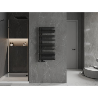 Kúpeľňový radiátor Mexen Amor 1000 x 500 mm, 809 W, čierny - W120-1000-500-00-70