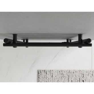 Kúpeľňový radiátor Mexen Sol 1200 x 600 mm, 658 W, čierny - W125-1200-600-00-70