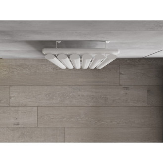 Dekoratívny radiátor Mexen Oregon 1800 x 360 mm, 604 W, biely - W202-1800-350-00-20