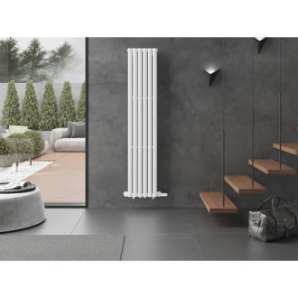 Dekoratívny radiátor Mexen Oregon 1800 x 360 mm, 604 W, biely - W202-1800-350-00-20