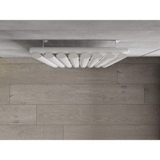 Dekoratívny radiátor Mexen Oregon 1800 x 480 mm, 805 W, biely - W202-1800-490-00-20