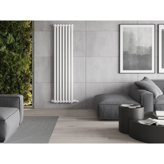 Dekoratívny radiátor Mexen Texas 1800 x 460 mm, 965 W, biely - W203-1800-460-00-20