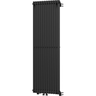 Dekoratívny radiátor Mexen Kansas 1200 x 420 mm, 842 W, čierny - W204-1200-420-00-70