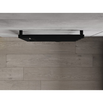 Dekoratívny radiátor Mexen Florida 1080 x 600 mm, 358 W, čierny - W206-1080-600-00-70