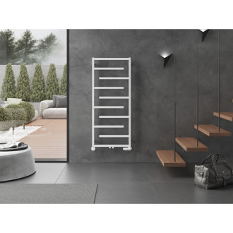 Dekoratívny radiátor Mexen Orlando 1380 x 600 mm, 445 W, biely - W207-1380-600-00-20