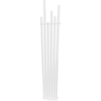 Dekoratívny radiátor Mexen Omaha 1800 x 420 mm, 655 W, biely - W208-1800-420-00-20