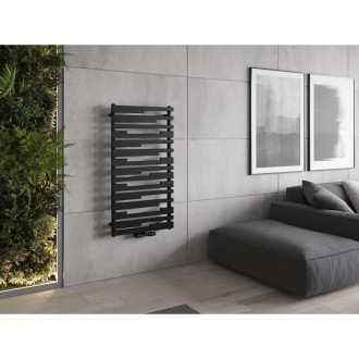 Dekoratívny radiátor Mexen Provo 1125 x 600 mm, 799 W, čierny - W209-1125-600-00-70