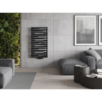 Dekoratívny radiátor Mexen Provo 1125 x 600 mm, 799 W, čierny - W209-1125-600-00-70
