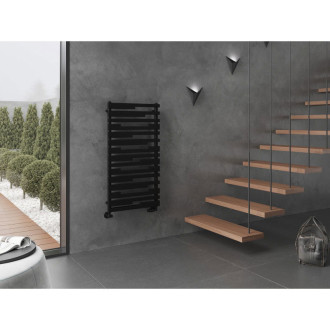 Dekoratívny radiátor Mexen Provo 1125 x 600 mm, 799 W, čierny - W209-1125-600-00-70