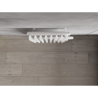 Dekoratívny radiátor Mexen Atlanta 1200 x 405 mm, 646 W, biely - W211-1200-405-00-20