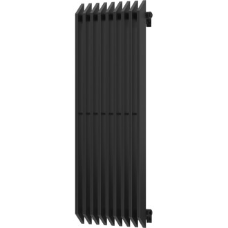 Dekoratívny radiátor Mexen Aurora 1200 x 450 mm, 917 W, čierny - W212-1200-450-00-70