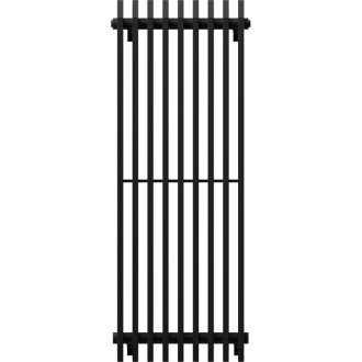 Dekoratívny radiátor Mexen Aurora 1200 x 450 mm, 917 W, čierny - W212-1200-450-00-70