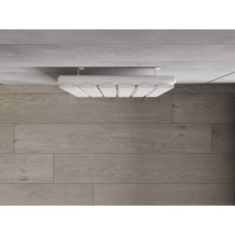 Dekoratívny radiátor Mexen Boston 1200 x 452 mm, 611 W, biely - W213-1200-452-00-20