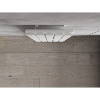 Dekoratívny radiátor Mexen Boston 1800 x 376 mm, 740 W, biely - W213-1800-376-01-20