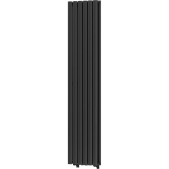 Dekoratívny radiátor Mexen Dallas 1600 x 360 mm, 1039 W, čierny - W214-1600-360-00-70