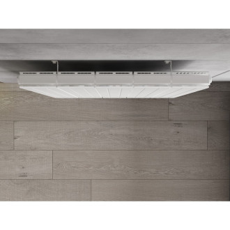 Dekoratívny radiátor Mexen Waco 1544 x 694 mm, 1550 W, biely - W217-1544-694-00-20