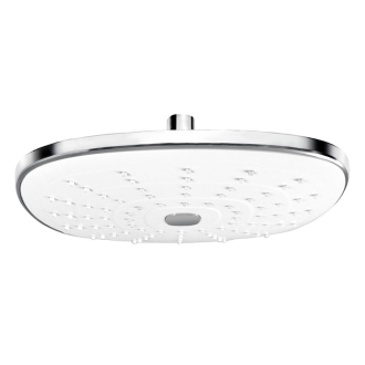 Mereo Tanierová sprcha horná, 240x240 mm s kĺbom, pochrómovaný plast CB485K