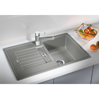 Blanco ZIA 45 S 515070 drez s odkvapom, obojstranný kávová drez vstavaný