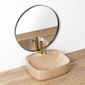 REA Umývadlo na dosku Luiza 50 Beige Matt REA-U9609