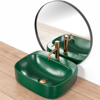REA Umývadlo na dosku Luiza 50 L. Green Matt REA-U4560