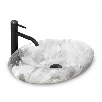 REA Umývadlo na dosku Roxy C Stone L.Grey REA-U6651